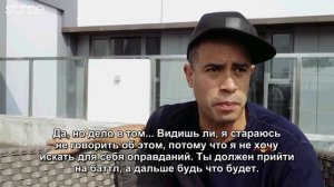 B-boy Crazy Legs' interview before "Battle of the Gods" | Интервью с Легсом перед "Битвой Богов"