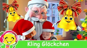 Kling, Glöckchen  Weihnachtslieder kinder  KinderliederTV