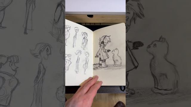 Sketchbook tour of some drawings