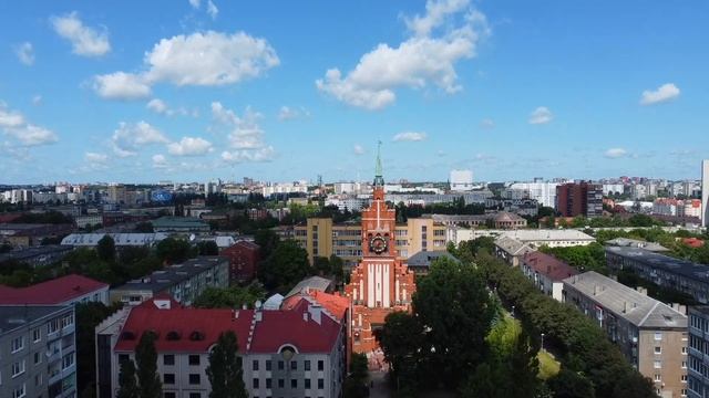 Калининград с высоты птичьего полета / Kaliningrad drone video