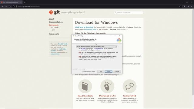 1.2: Install Git in Windows смотреть онлайн