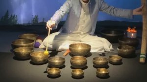 Healing Your Body and Mind with Tibetan Singing Bowl Resonance #singing bowl#music#Relax#meditation