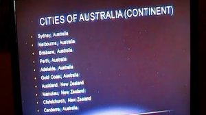 Australia and Oceania