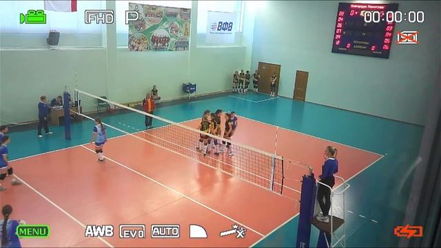 Первенство СЗФО по волейболу среди команд девушек 2008-2009 г.р. смотреть онлайн