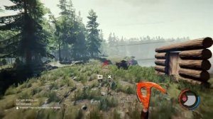 How do you put a lock on your door in the forest?