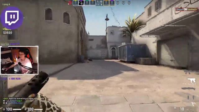 FACEIT CS:GO 170 пинг, привет смотреть онлайн