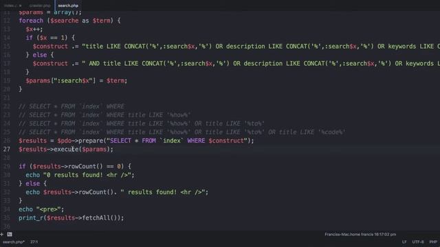 Make your Own Search Engine - Part 6 - Finishing Off! смотреть онлайн