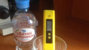 Здоровье и вода "СВЯТОЙ ИСТОЧНИК". ph= 6,86. ОВП= +88 Здоровье. Вода, PH.