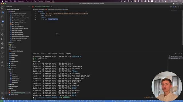 Git pre-commit hook для IAC AWS проекта, используя Terraform и Terragrunt. Часть #2.1 смотреть онлайн