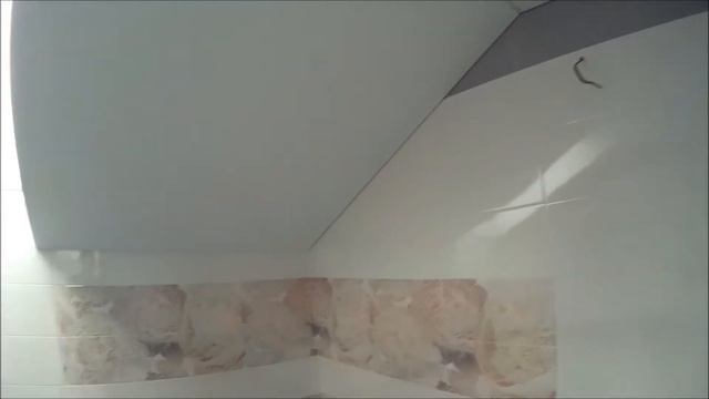 Натяжной потолок мансарда с откосами смотреть онлайн