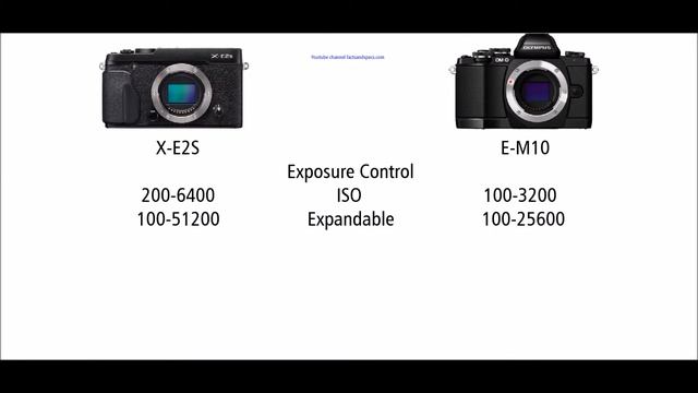 Fujifilm X-E2S vs Olympus OM-D E-M10 смотреть онлайн
