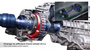 Audi quattro all-wheel drive system with ultra technology