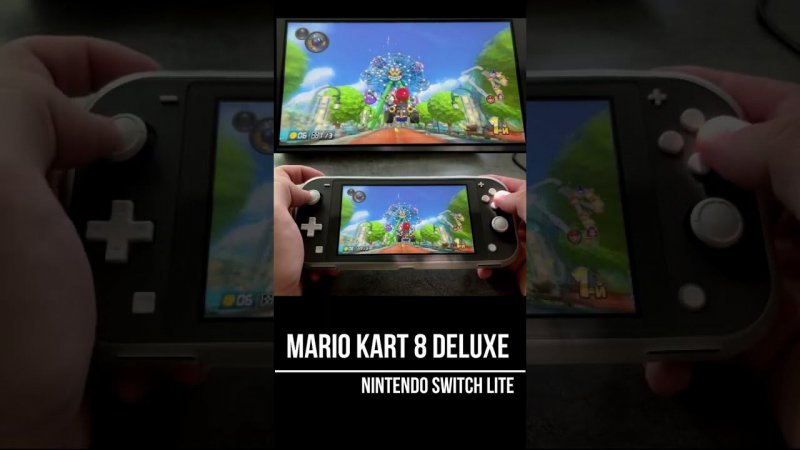 Mario Kart 8 Deluxe Nintendo Switch Lite Gameplay #nintendoswitchlite #switchlite #gaming