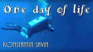 Погружение в Blue Hole, Dahab. One day of life. Konstantin Savin