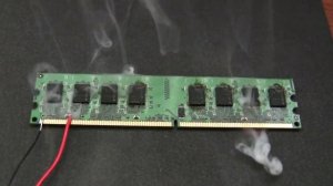 Как горит оперативная память