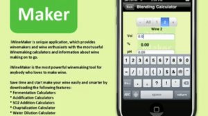 iWineMaker application by VinoEnology 