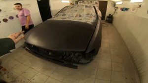 Покраска TOYOTA CHASER в 100 кузове за 30К Рублей