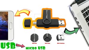 ⚡ НЕРЕАЛЬНО КРУТАЯ УНИВЕРСАЛЬНАЯ OTG ФЛЕШКА USB - microUSB С АЛИЭКСПРЕСС