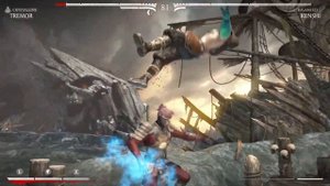 Mortal Kombat XL- Kenshi Vs Tremor (Hard) HIGH LEVEL COMBOS