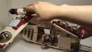 LEGO-сравнение: LEGO Star Wars 75021 & 75354 Republic Gunship & Coruscant Guard Gunship