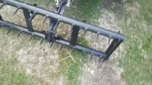 Борона своими руками,Боронование многолетних трав.