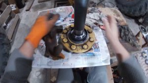 Замена подшипника,сальника,на полуоси заднего моста. Часть № 6