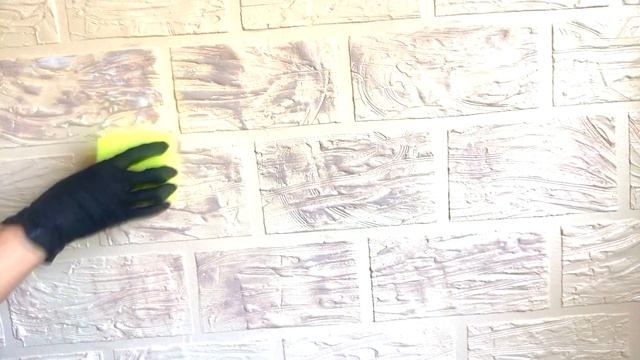 Необычная покраска декоративного кирпича. Brick wall painting design смотреть онлайн