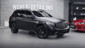 Оклейка матовым винилом Mercedes GLC