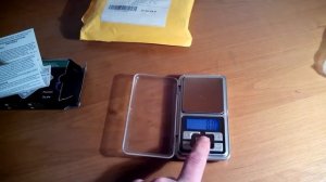 Распаковка, калибровка и проверка электронных весов на 500 г