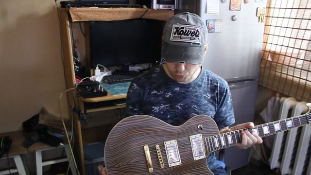 Обзор красивейшего Les Paul с топом из зебрано