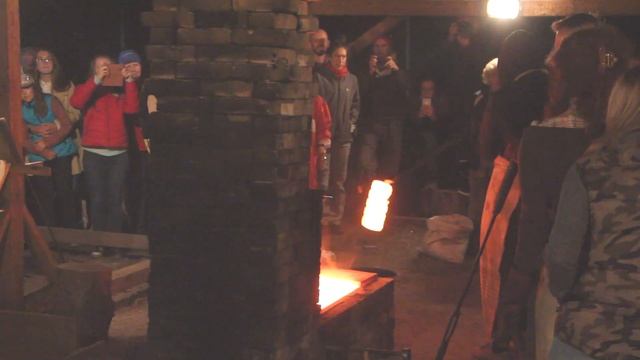 Кульминация "Арт-Жыжаля" - обжиг огненной скульптуры смотреть онлайн