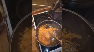 лобио по-быстрому.красная фасоль в томатном соусе. готовим в афганском казане!