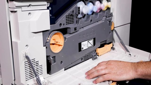 How to replace the waste toner container смотреть онлайн