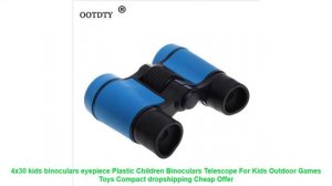 4x30 kids binoculars eyepiece Plastic Children Binoculars Telescope Fo