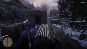 Захват поезда. Прохождение RDR2. Часть 16.