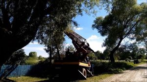 АП-17 на шасси ГАЗ 53-12 91 г. в. в работе