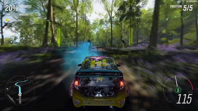 FORZA HORIZON 4 GTX 750 ti-16GB RAM-Intel i3-6100 3.70 Ghz ( BEST SETTINGS ) GAMEPLAY смотреть онлайн