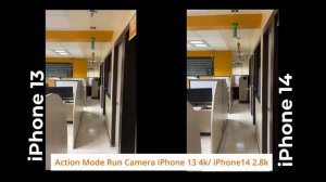 iPhone 13 vs iPhone 14 Action Mode Video Test | Stabilization Test and Comparison