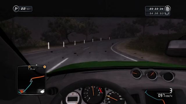 Самая длинная гонка в игре, голиаф из форзы нервно курит в сторонке, Test Drive Unlimited 2 смотреть онлайн