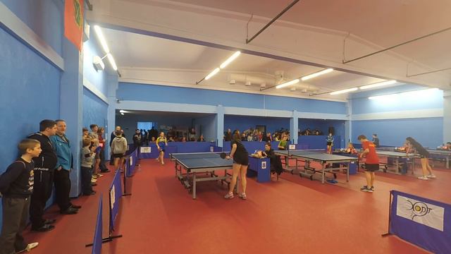 настольный теннис Запорожье 09.02.2020 Ковалева Vs Сибагатулина, игра за 1 место в возрасте 2005-07 смотреть онлайн