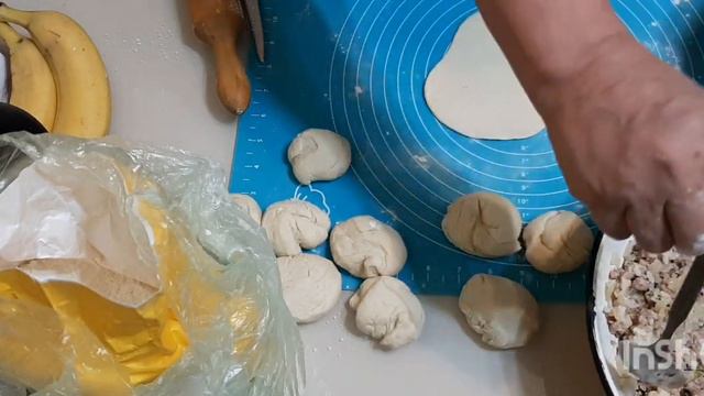 Пирожки с мясом, рисом смотреть онлайн