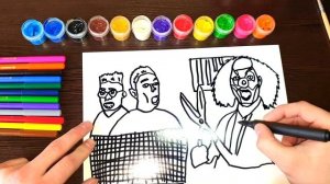 КЛОУН А4 СОШЕЛ С УМА ! РИСУЮ ОБЛОЖКУ С ВИДЕО ! КАК НАРИСОВАТЬ ОБЛОЖКУ А4 ?