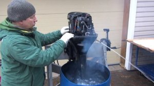 ОБЗОР MERCURY 40 ELPTO 2005 ГОДА - БЕЛЬГИЕЦ, В ОТЛИЧНОЙ ФОРМЕ, НО НЕМНОГО ПОКАПРИЗНИЧАЛ