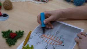 Вязание крючком №104 - Брошка "Новогодний Остролист" | Московское долголетие