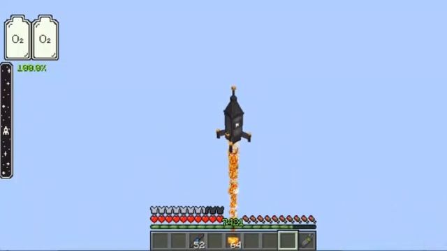 Mod para ir al espacio Minecraft Java 1.20+ смотреть онлайн