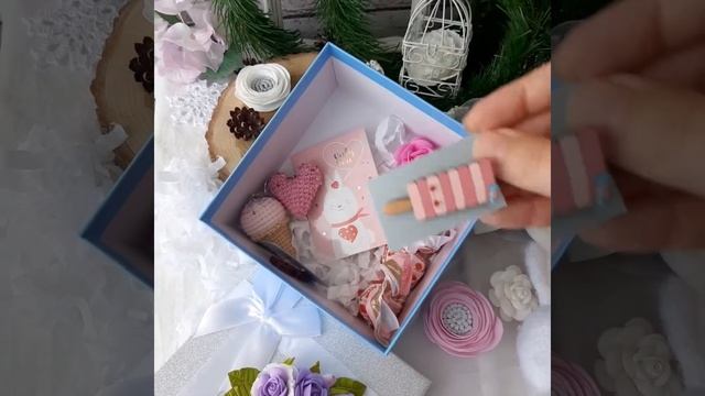 Подарочный бокс для нее/ Подарок для девочки / Подарок на День Св.Валентина