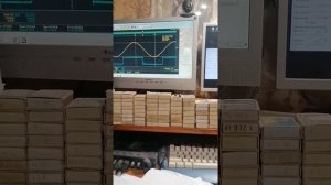 Поиск резонанса LC контура.