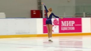 Kубок России Ростелекoм 2019 2020 гг , Юниopки, КMC Короткая программа 19# Александра МАХАЛОВА С