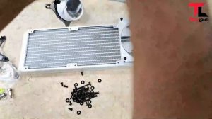 ASUS ROG Strix LC II 360 ARGB White AIO Liquid CPU Cooler 360mm Radiator installing | Tech Land