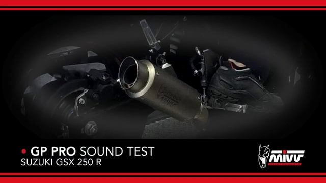 SUZUKI GSX 250 R - MIVV GP PRO EXHAUST смотреть онлайн